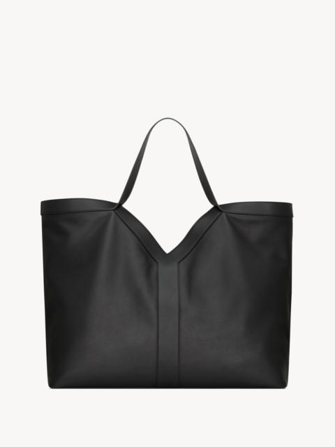 Y LARGE TOTE IN LEATHER