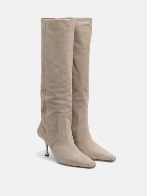 Bettina 75 knee-high suede boots