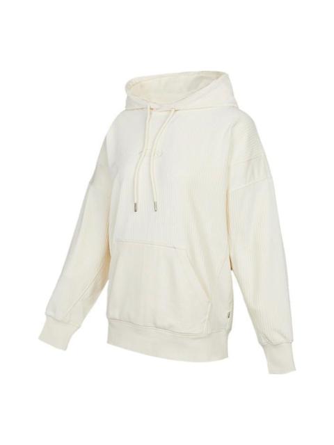 (WMNS) Vans AP Frohlich Corduroy PO Hoodie 'White' VN0A54LP3KS