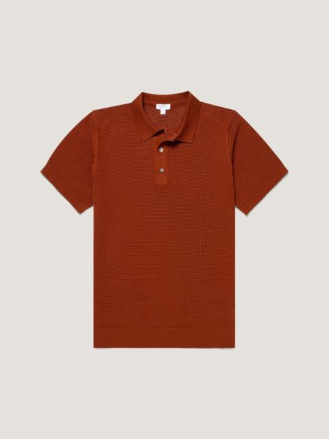 Cotton Mesh Polo