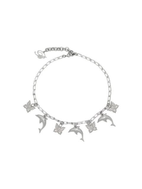 charms choker necklace