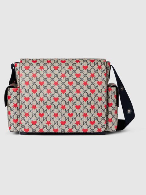 Ophidia printed GG diaper bag