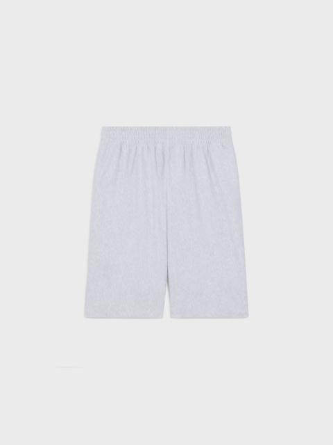 shorts IN cotton fleece