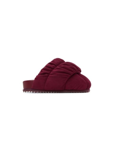 SSENSE Exclusive Red Tent Mules