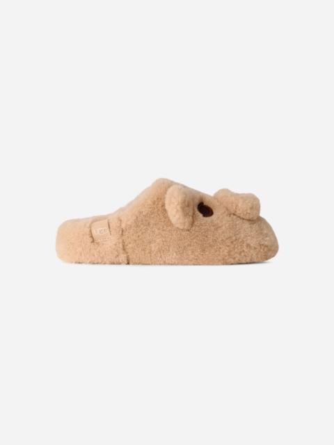 ® Women's Elea Pooch Slip-On Sheepskin Slippers in Sand Castle