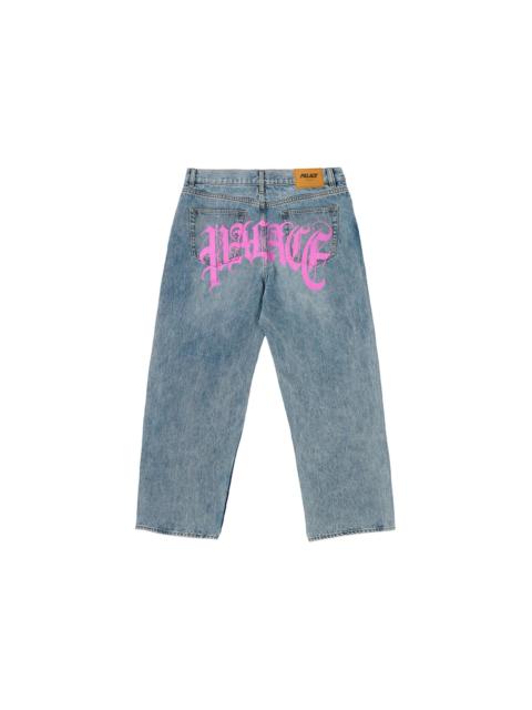 Palace El Script P90 Baggy Jean Stone Wash
