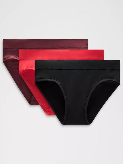 UnderEase Mid-Rise Bikini Underwear *3 Pack