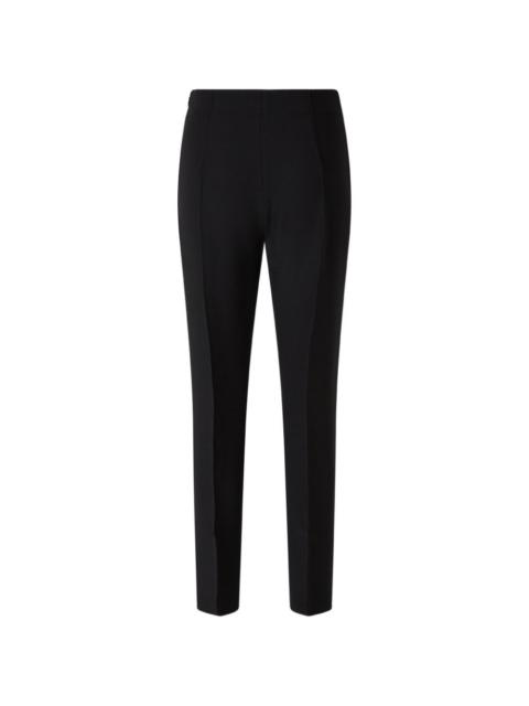 side-zip skinny trousers