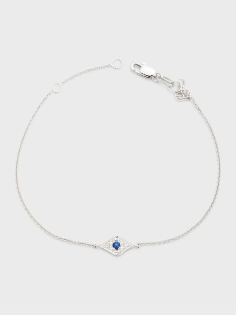 Mini Diamond Evil Eye Bracelet