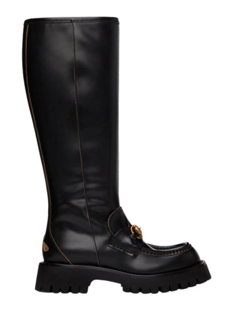 Women's knee-high boot with Horsebit