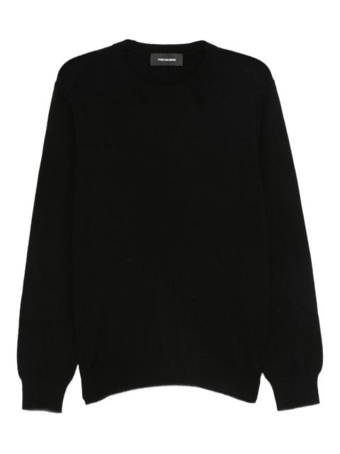 crew-neck cashmere sweater