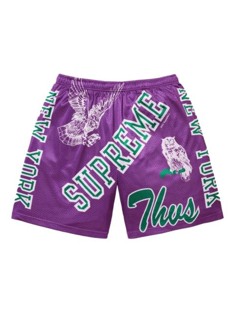 Varsity mesh shorts