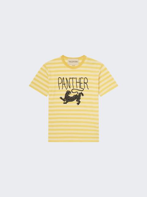 Panther Jersey Tee Giallo And Burro