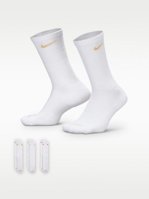Nike Everyday Plus Cushioned Training Crew Socks (3 Pairs)