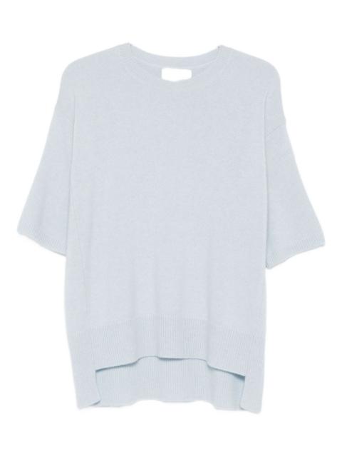 cashmere short sleeve top