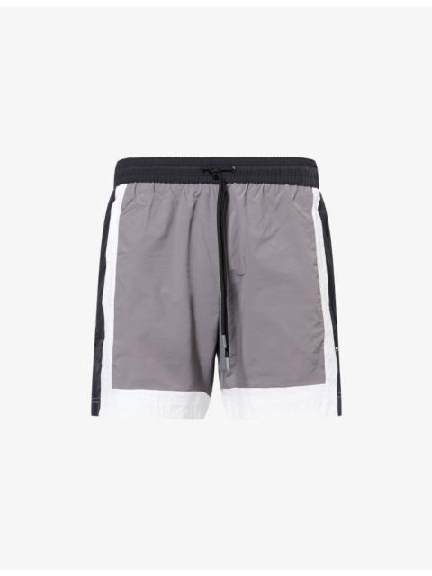 Remy Contrast-Stripe Swim Shorts