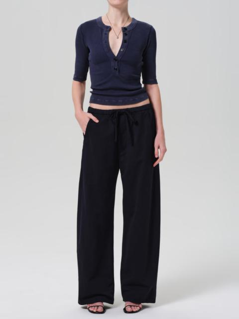 Nali Short Sleeve Henley
In Mineral Navy