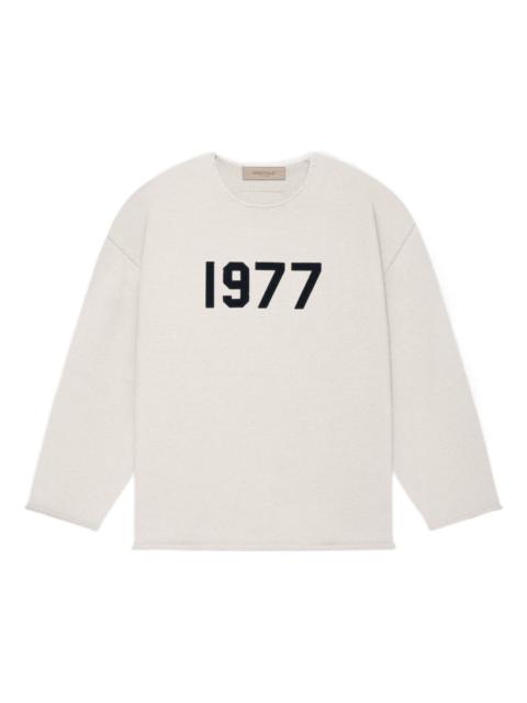 Fear of God Essentials SS22 1977 Raw Edge Sweater 'Wheat' FOG-SS22-121