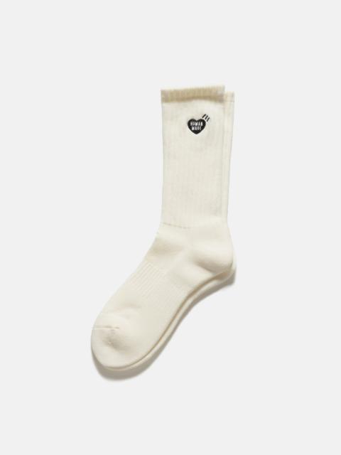 Pile Socks White