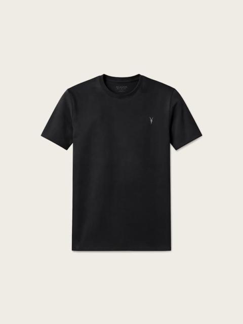 BRACE BRUSHED COTTON CREW NECK T-SHIRT