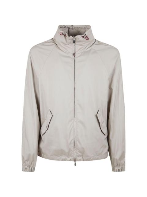 zip-up lightweight jacket