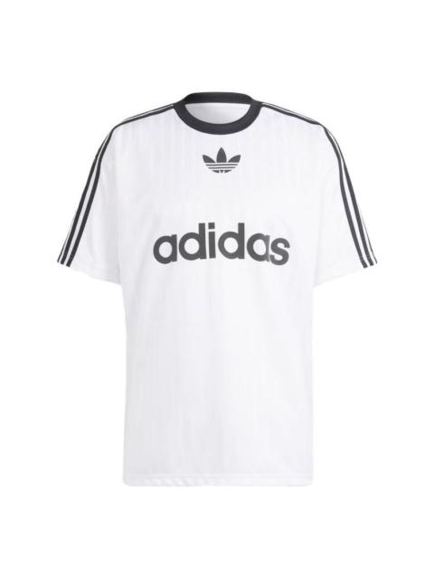 adidas Adicolor Tee 'White Black' IM9459