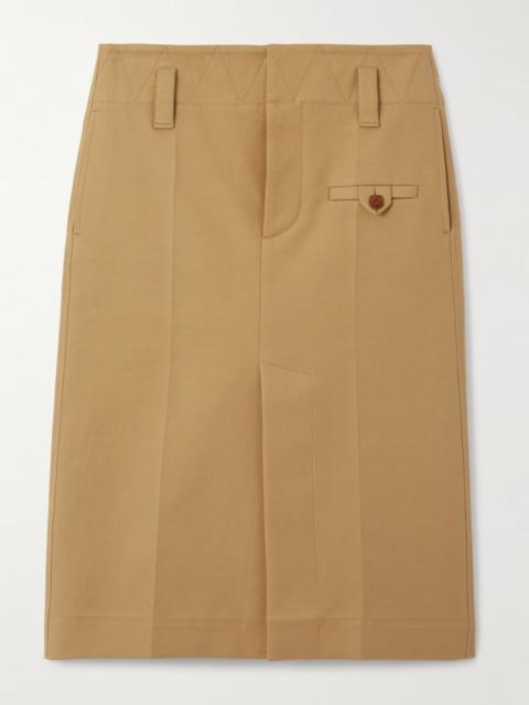 Cotton-canvas Skirt