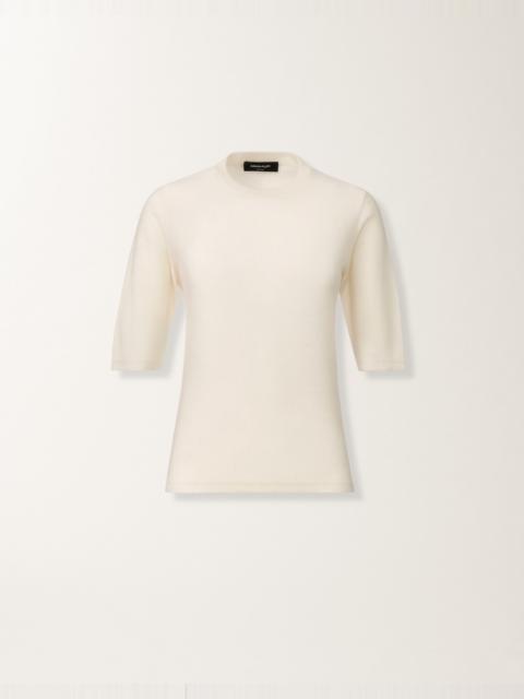 Wool sweater with sequins