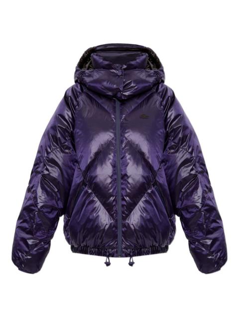 hooded puffer jacket