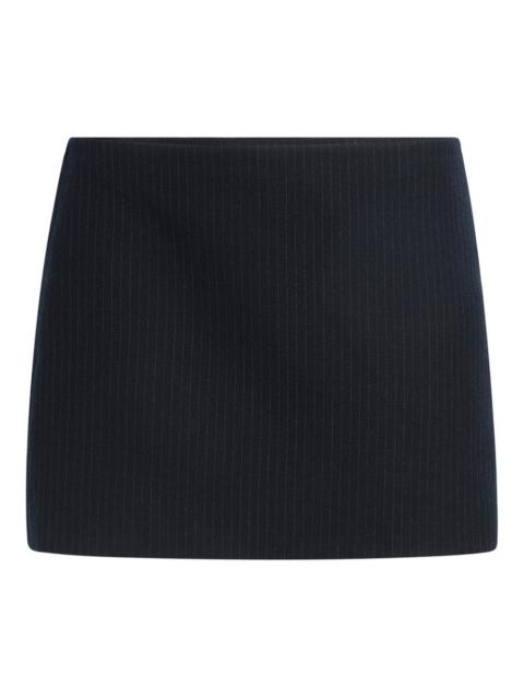Jett pinstripe mini skirt