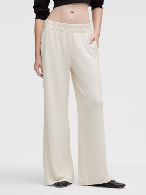 BeCalm Mid-Rise Wide-Leg Pant