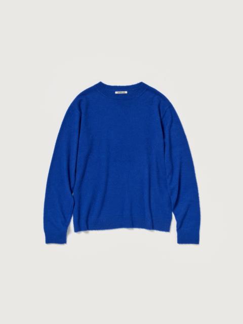 BRUSHED CASHMERE COTTON KNIT P/O