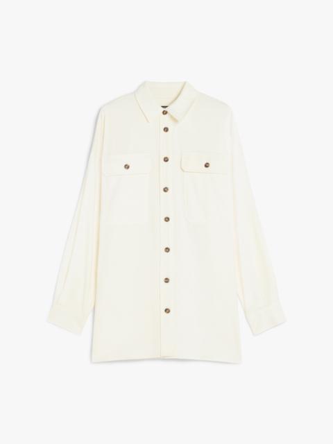 ROLF Cotton flannel oversized shirt