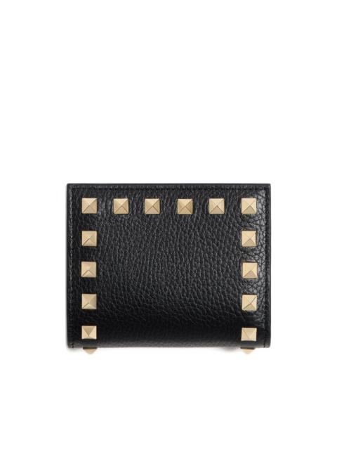 Rockstud flap wallet