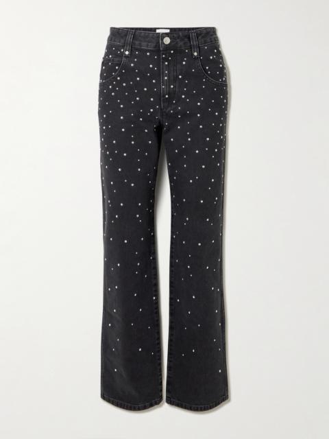 Brinsa Studded High-rise Skinny Jeans