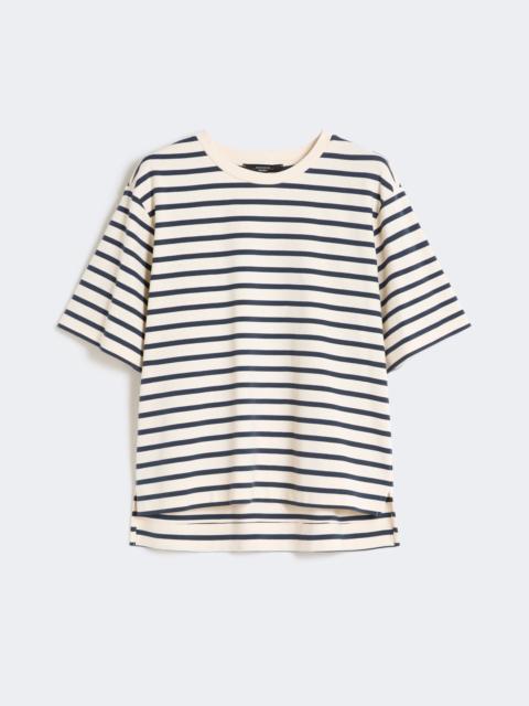 Jersey boxy T-shirt - ECRU