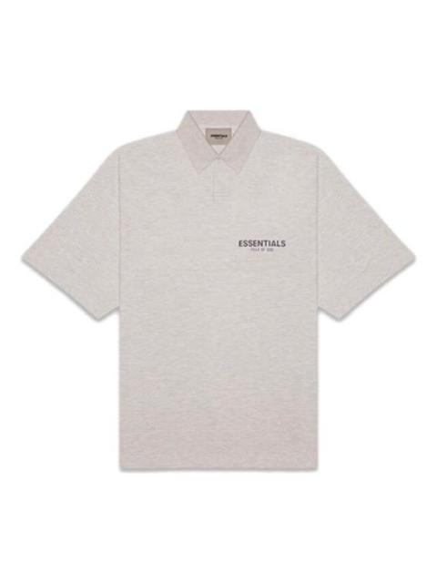 Fear of God Essentials FW20 Polo Shirt 'Heather Oatmeal' 0125250500231260