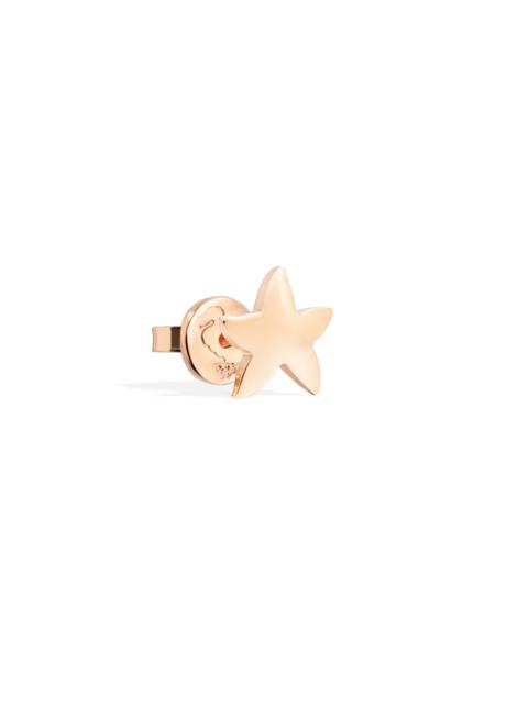 ROSE GOLD STAR STUD EARRING