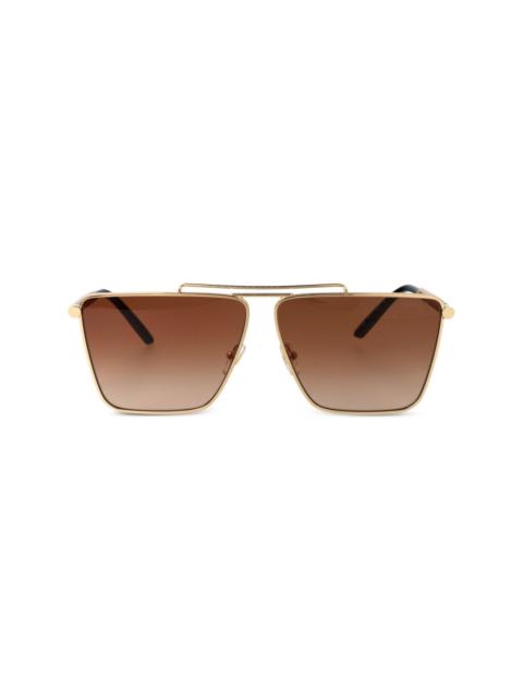 square-frame sunglasses