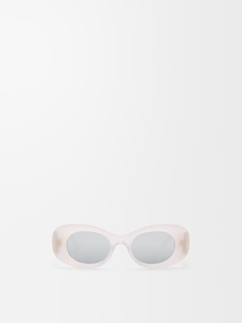Beveled Oval Maxi Anagram sunglasses