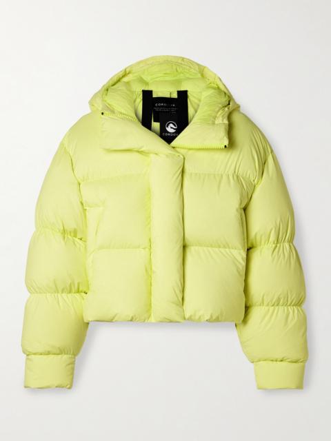 Aomori Hooded Quilted Down Ski Jacket