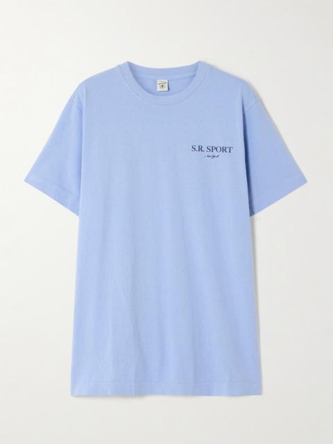 Wimbledon Printed Cotton-jersey T-shirt