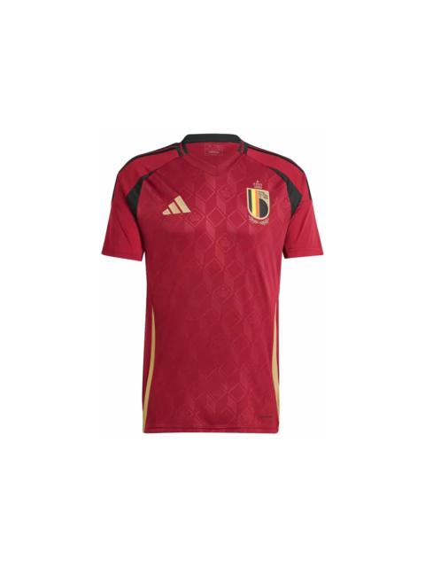 adidas Belgium 24 Home Jersey Team Coll Burgundy