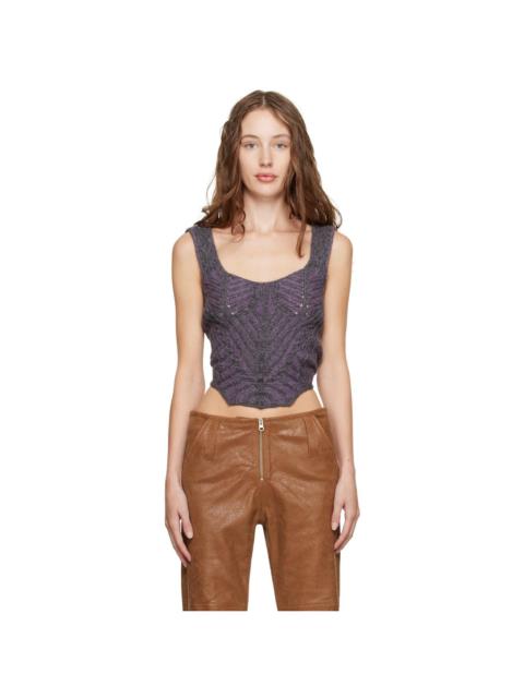 SSENSE Exclusive Brown Juku Leather Trousers