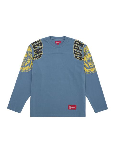 Supreme Mascot L/S Football Top Teal