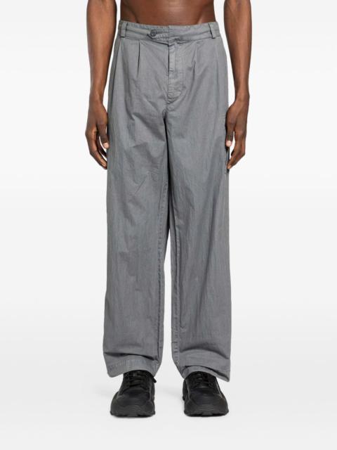 pleated cargo trousers