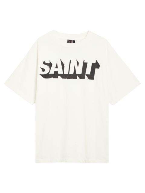 Saint Mxxxxxx Alpha Logo-print Cotton T-shirt