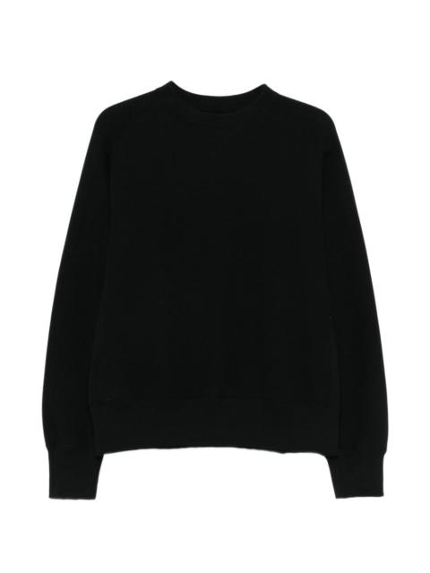 crew-neck sweatshirt