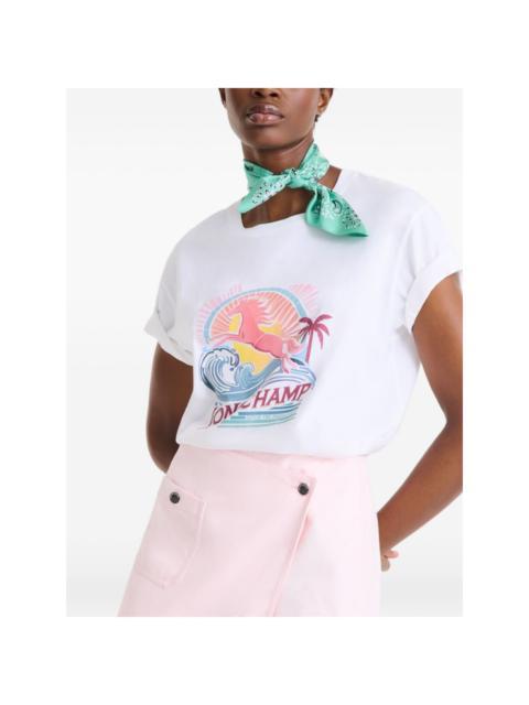 French Bandana silk scarf