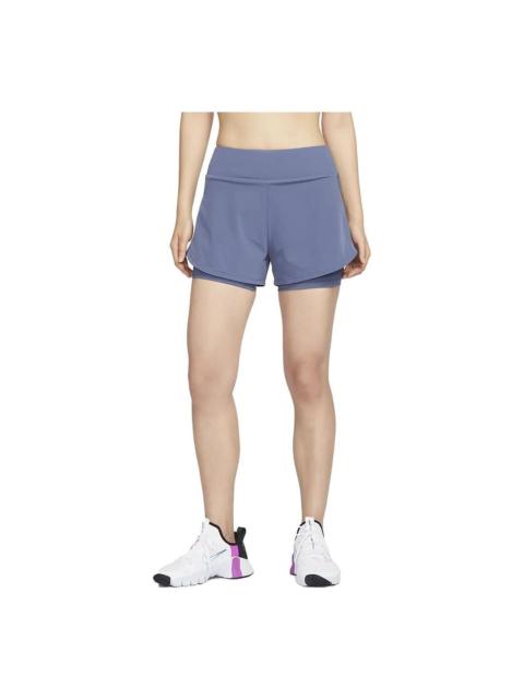 (WMNS) Nike Dri-FIT Bliss 2-in-1 'Purple' DX6023-491